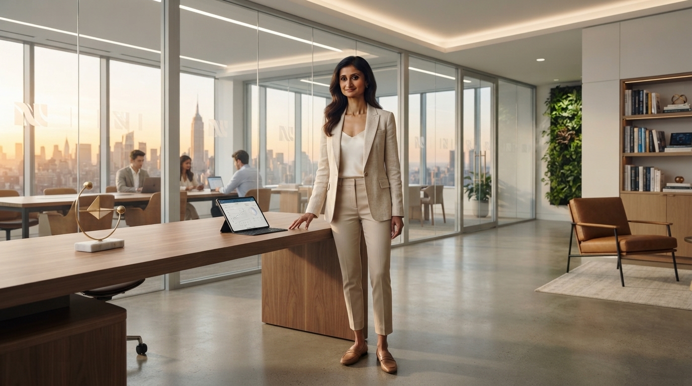 Skyline Office Portrait